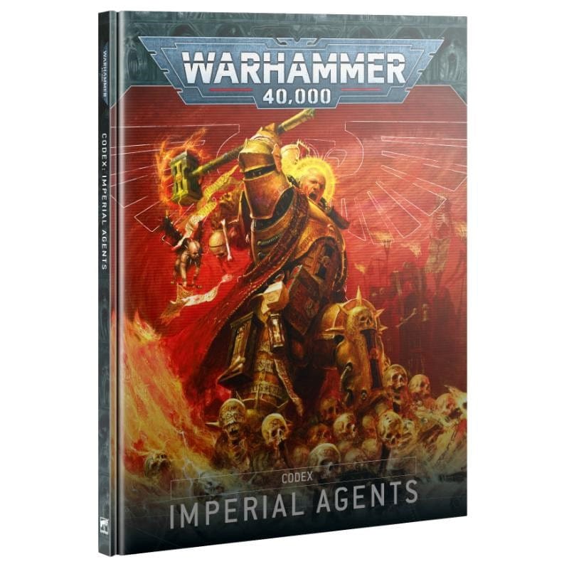 Games Workshop Miniatures Warhammer 40K - Imperial Agents - Codex (Preorder - 24/08/2024 release)