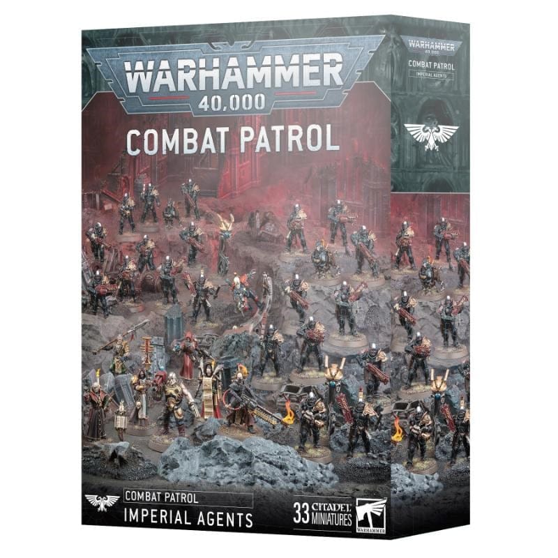 Games Workshop Miniatures Warhammer 40K - Imperial Agents - Combat Patrol (Preorder - 24/08/2024 release)
