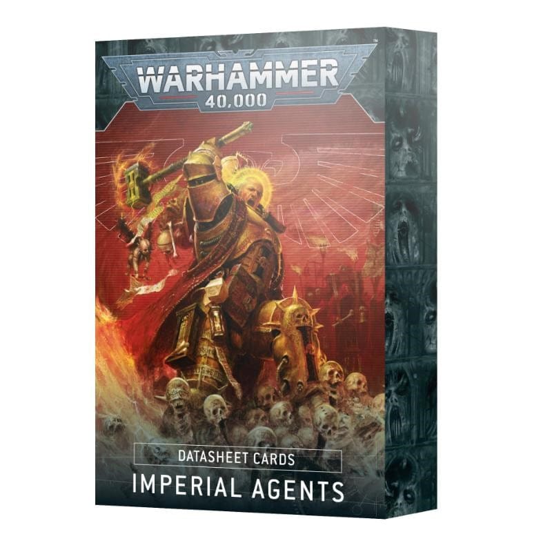 Games Workshop Miniatures Warhammer 40K - Imperial Agents - Datasheet Cards (Preorder - 24/08/2024 release)