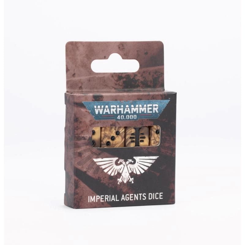 Games Workshop Miniatures Warhammer 40K - Imperial Agents - Dice (Preorder - 24/08/2024 release)