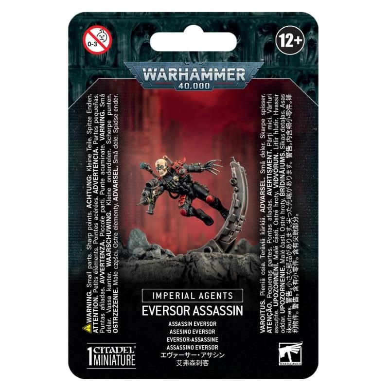 Games Workshop Miniatures Warhammer 40K - Imperial Agents - Eversor Assassin (Preorder - 24/08/2024 release)