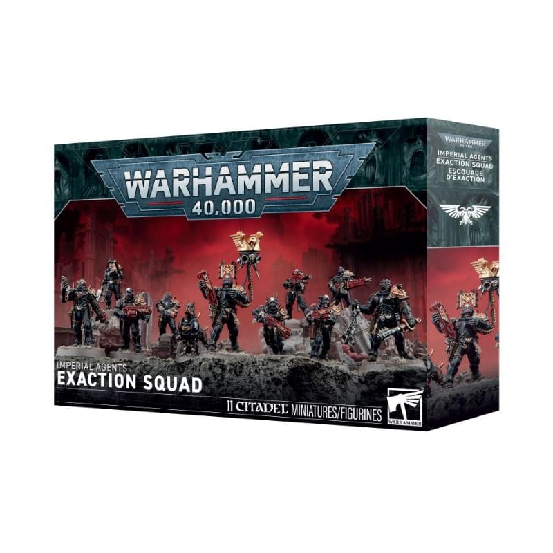 Games Workshop Miniatures Warhammer 40k - Imperial Agents - Exaction Squad