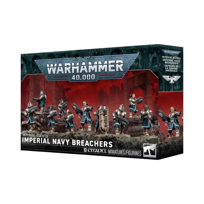 Games Workshop Miniatures Warhammer 40k - Imperial Agents - Imperial Navy Breachers
