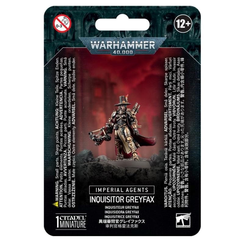 Games Workshop Miniatures Warhammer 40K - Imperial Agents - Inquisitor Greyfax (Preorder - 24/08/2024 release)