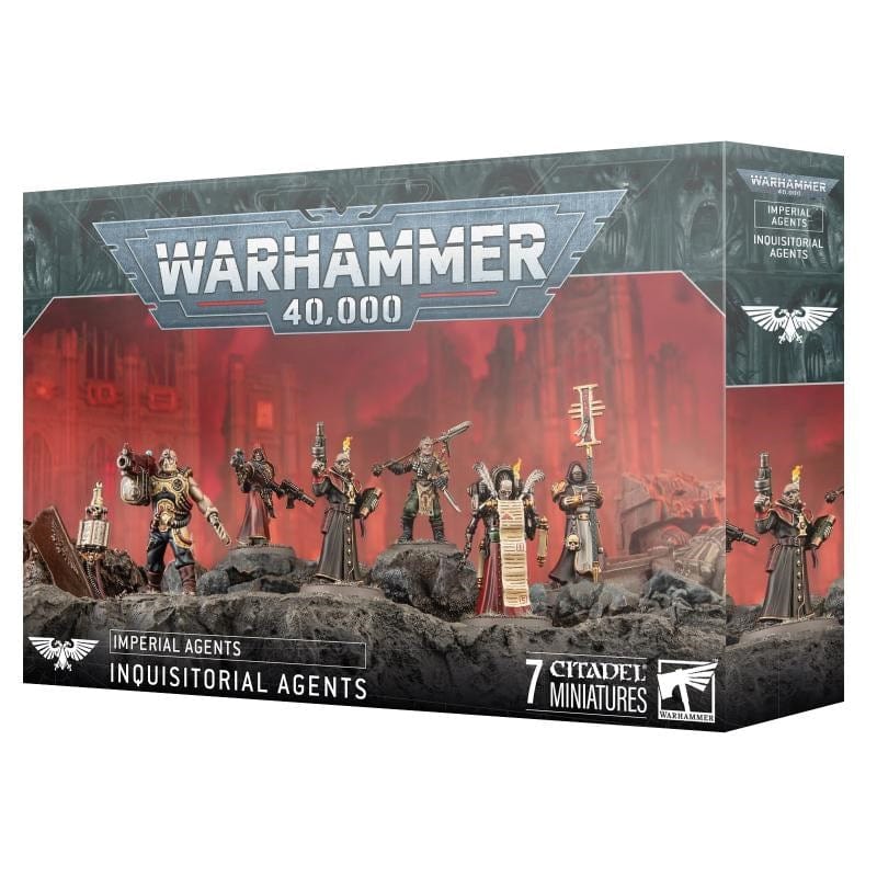 Games Workshop Miniatures Warhammer 40K - Imperial Agents - Inquisitorial Agents (Preorder - 24/08/2024 release)