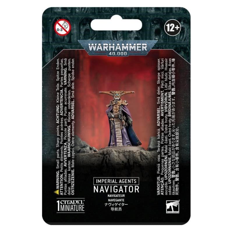 Games Workshop Miniatures Warhammer 40K - Imperial Agents - Navigator (Preorder - 24/08/2024 release)