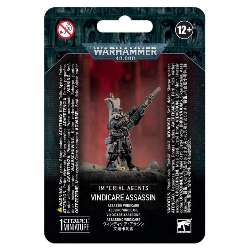 Games Workshop Miniatures Warhammer 40K - Imperial Agents - Vindicare Assassin (Preorder - 24/08/2024 release)