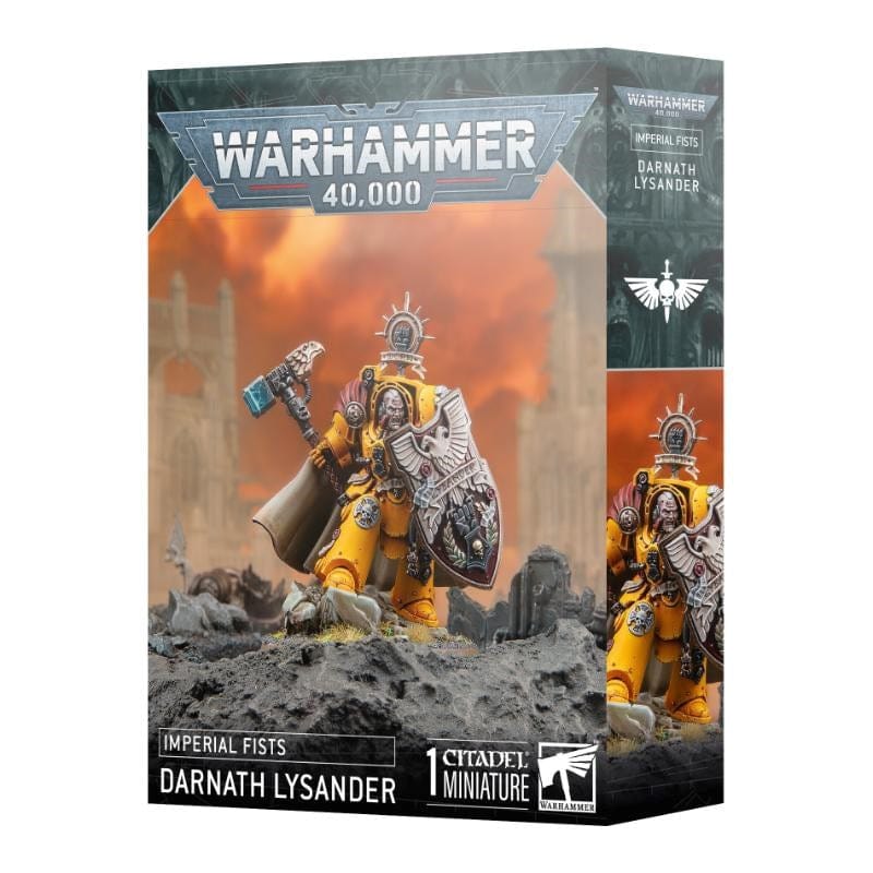 Games Workshop Miniatures Warhammer 40k - Imperial Fists - Darnath Lysander (Preorder - 20/09/2025 Release)