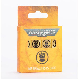Games Workshop Miniatures Warhammer 40k - Imperial Fists - Dice (Preorder - 20/09/2025 Release)