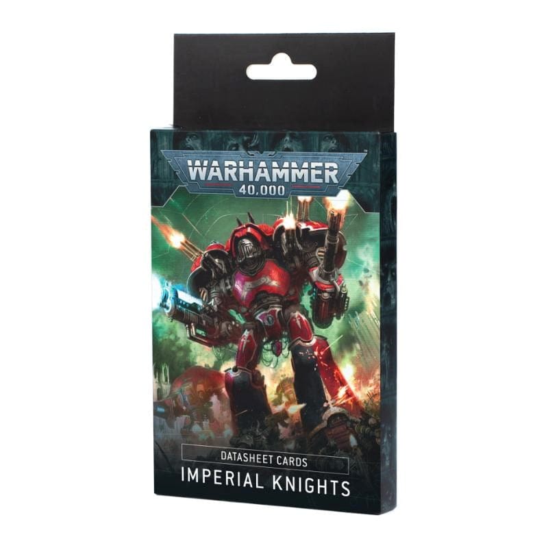 Games Workshop Miniatures Warhammer 40k - Imperial Knights - Datasheet Cards (10th Edition) (Preorder - 20/09/2025 Release)