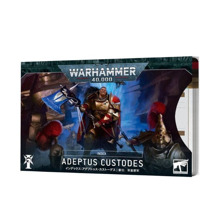 Warhammer 40k - Index Cards - Adeptus Custodes