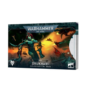 Games Workshop Miniatures Warhammer 40k - Index Cards - Drukhari (01/07/2023 release)