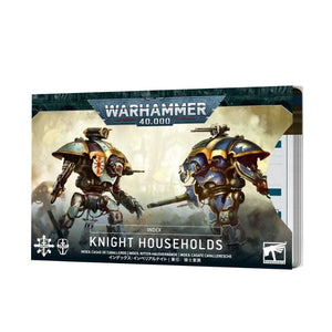 Games Workshop Miniatures Warhammer 40k - Index Cards - Knight Households (01/07/2023 release)