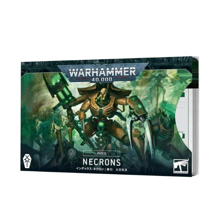 Warhammer 40k - Index Cards - Necrons