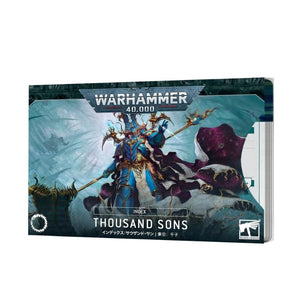 Games Workshop Miniatures Warhammer 40k - Index Cards - Thousand Sons (01/07/2023 release)