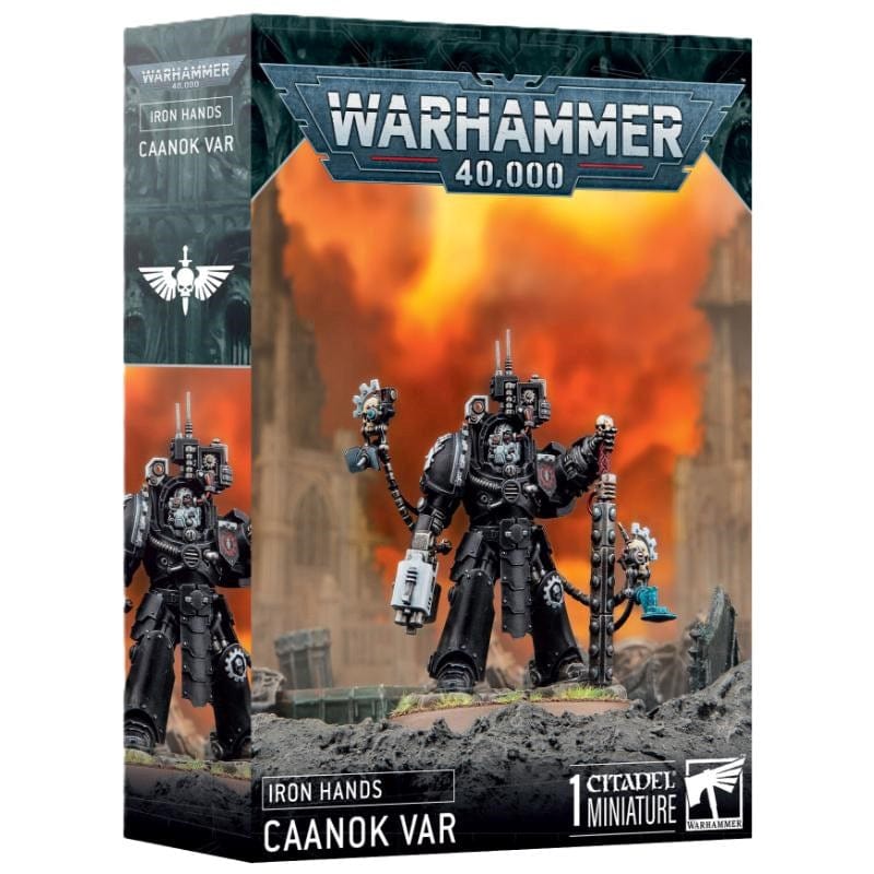 Games Workshop Miniatures Warhammer 40k - Iron Hands - Caanok Var (Preorder - 25/10/2025 Release)