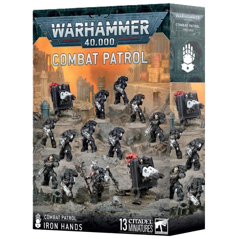 Games Workshop Miniatures Warhammer 40k - Iron Hands - Combat Patrol (Preorder - 25/10/2025 Release)