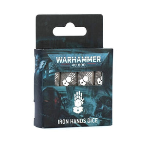 Games Workshop Miniatures Warhammer 40k - Iron Hands - Dice (Preorder - 25/10/2025 Release)