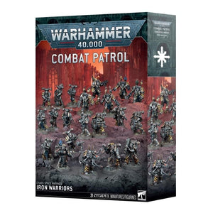 Games Workshop Miniatures Warhammer 40k - Iron Warriors - Combat Patrol (Preorder - 18/04/2026 Release)