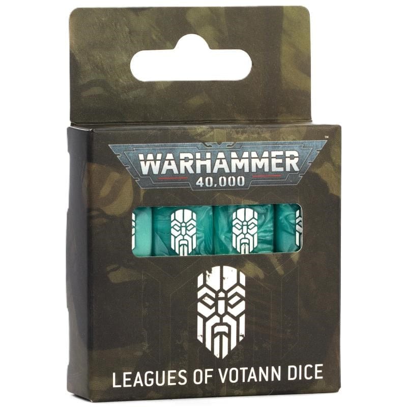 Games Workshop Miniatures Warhammer 40k - Leagues Of Votann - Dice Set (2025) (Preorder - 23/08/2025 Release)