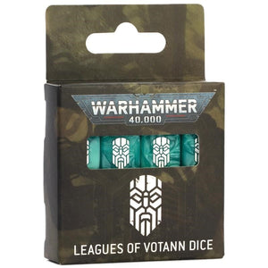 Games Workshop Miniatures Warhammer 40k - Leagues Of Votann - Dice Set (2025) (Preorder - 23/08/2025 Release)