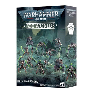 Games Workshop Miniatures Warhammer 40K - Necrons - 500 Worlds Battalion (24/01/2026 Release)