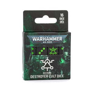 Games Workshop Miniatures Warhammer 40K - Necrons - Destroyer Cult Dice (24/01/2026 Release)