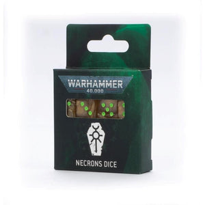 Games Workshop Miniatures Warhammer 40k - Necrons - Dice (16/12/2023 release)