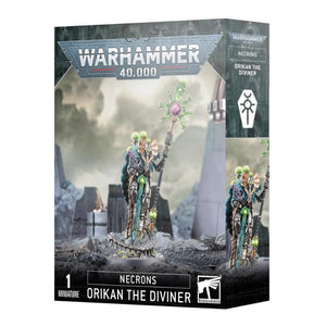 Games Workshop Miniatures Warhammer 40k - Necrons - Orikan The Diviner (16/12/2023 release)