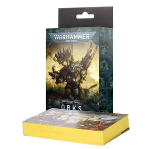 Games Workshop Miniatures Warhammer 40K - Orks - Datasheet Cards (27/04/2024 release)