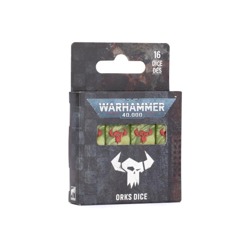 Games Workshop Miniatures Warhammer 40k - Orks - Dice (Preorder from 22/08/2025) (05/09/2026 Release)