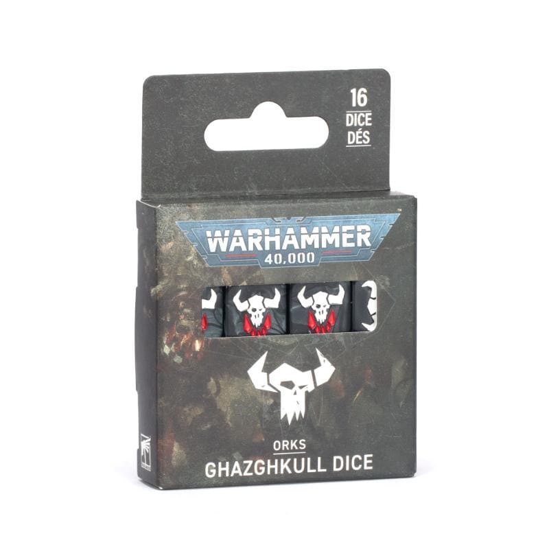 Games Workshop Miniatures Warhammer 40k - Orks - Ghazghkull Dice - 09/05/2026 Release)