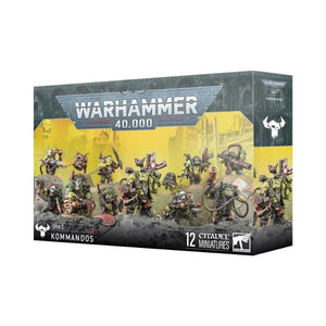 Games Workshop Miniatures Warhammer 40k - Orks - Kommandos (Preorder - 13/09/2025 Release)