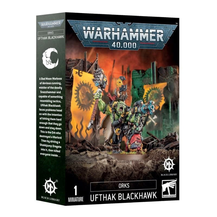 Warhammer 40k - Orks - Ufthak Blackhawk (Black Library Celebration)