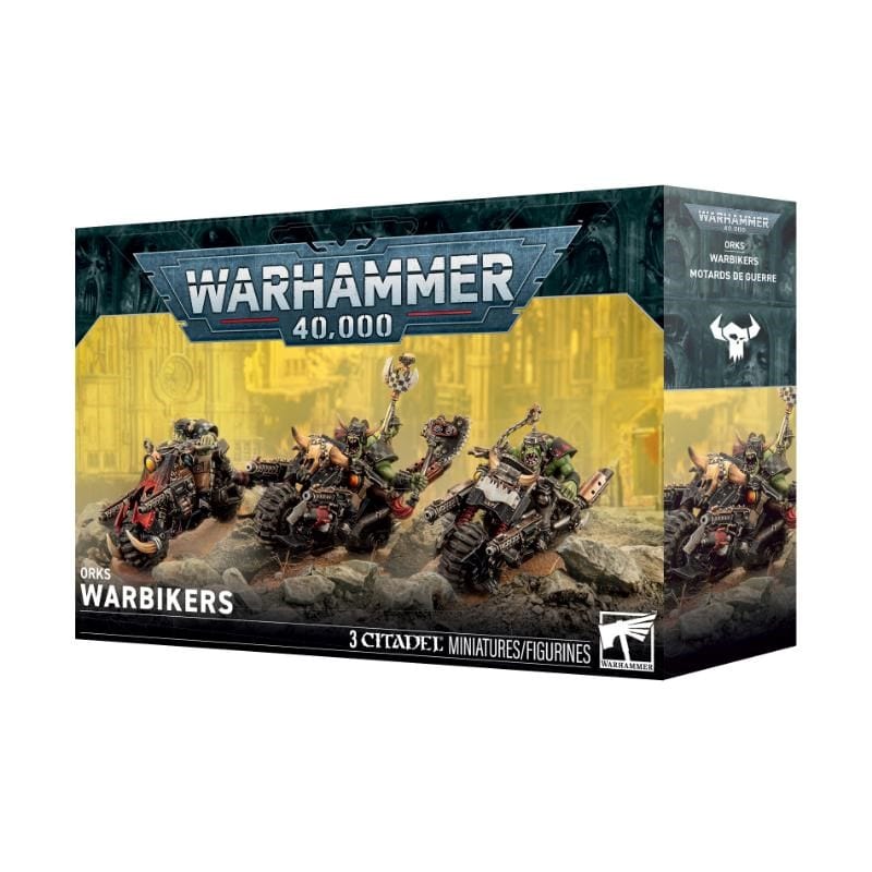 Games Workshop Miniatures Warhammer 40k - Orks - Warbikers (Preorder - 05/09/2026 Release)