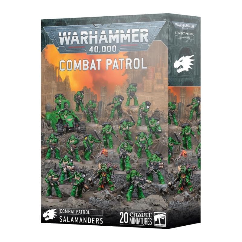 Games Workshop Miniatures Warhammer 40k - Salamanders - Combat Patrol (Preorder - 23/08/2025 Release)