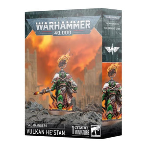 Games Workshop Miniatures Warhammer 40k - Salamanders - Vulkan He'Stan (Preorder - 23/08/2025 Release)