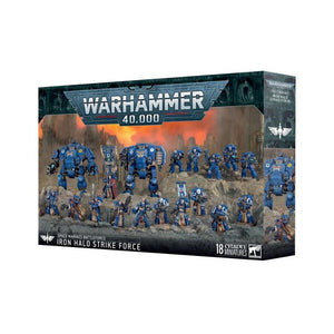 Games Workshop Miniatures Warhammer 40k - Space Marines - Battleforce - Iron Halo Strike Force (Preorder - 28/11/2025 Release)