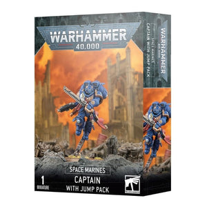 Games Workshop Miniatures Warhammer 40k - Space Marines - Captain With Jump Pack (14/10/2023 release)