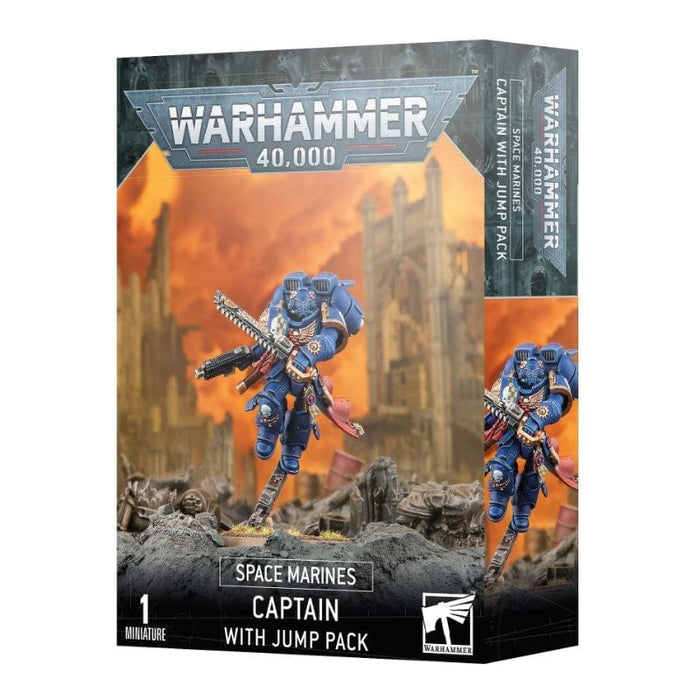 Warhammer 40k - Space Marines - Captain With Jump Pack