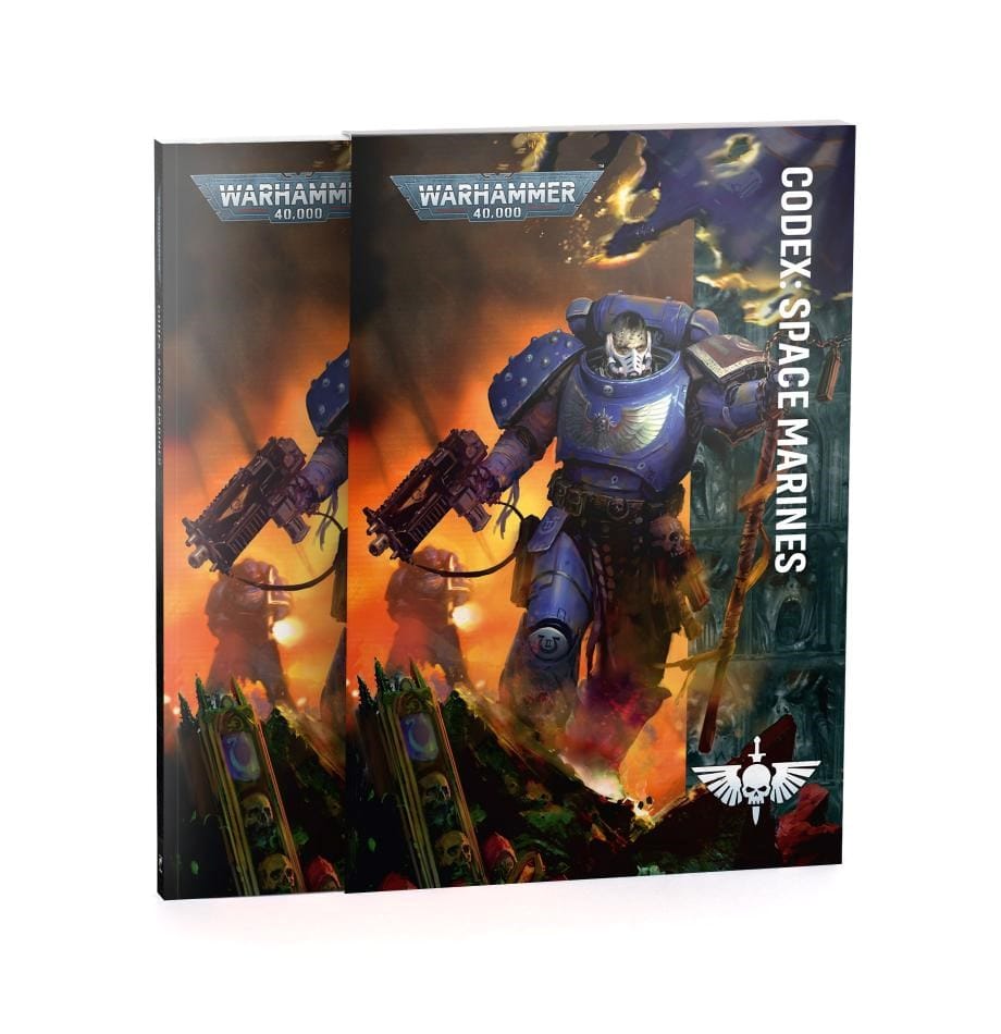 Games Workshop Miniatures Warhammer 40k - Space Marines - Codex (11th Ed) (Preorder from 19/09/2026) (03/10/2026 Release)
