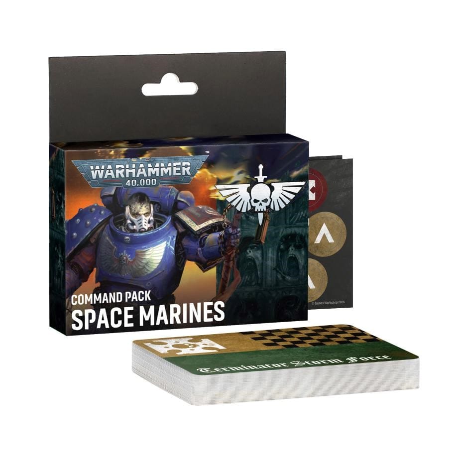 Games Workshop Miniatures Warhammer 40k - Space Marines - Command Pack (11th Ed) (Preorder from 19/09/2026) (03/10/2026 Release)