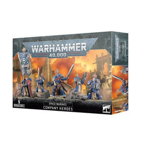 Games Workshop Miniatures Warhammer 40k - Space Marines - Company Heroes (14/10/2023 release)