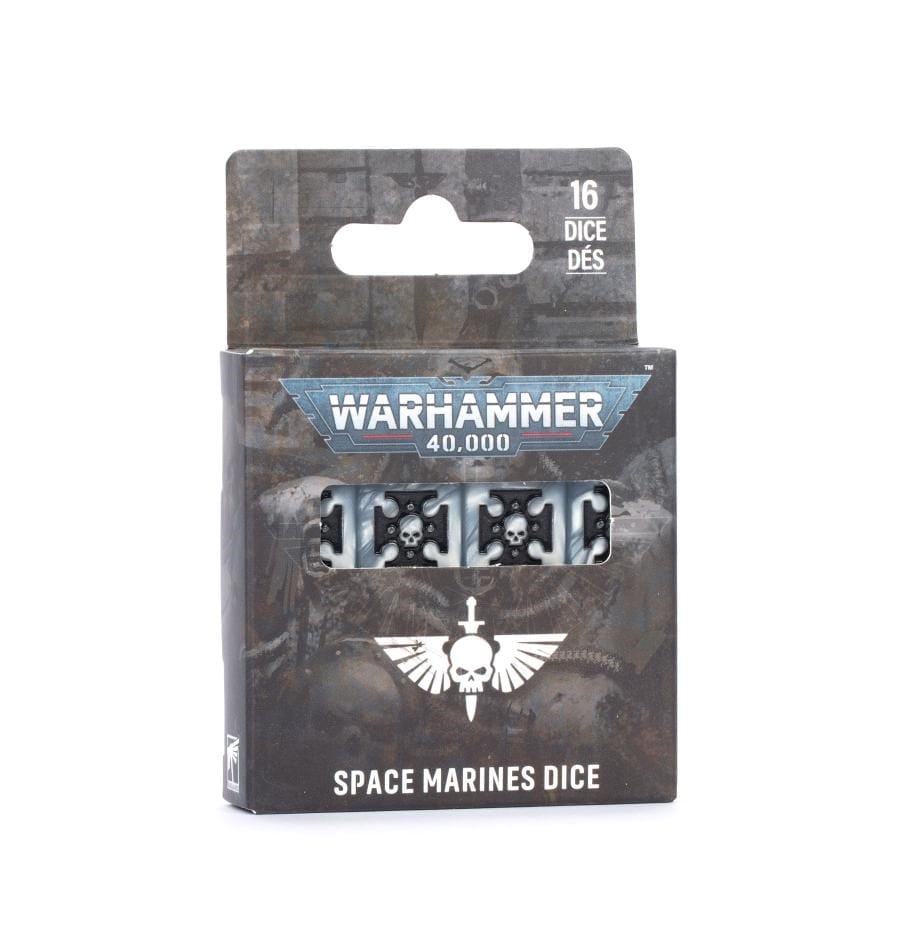 Games Workshop Miniatures Warhammer 40k - Space Marines - Dice (Preorder from 19/09/2026) (03/10/2026 Release)