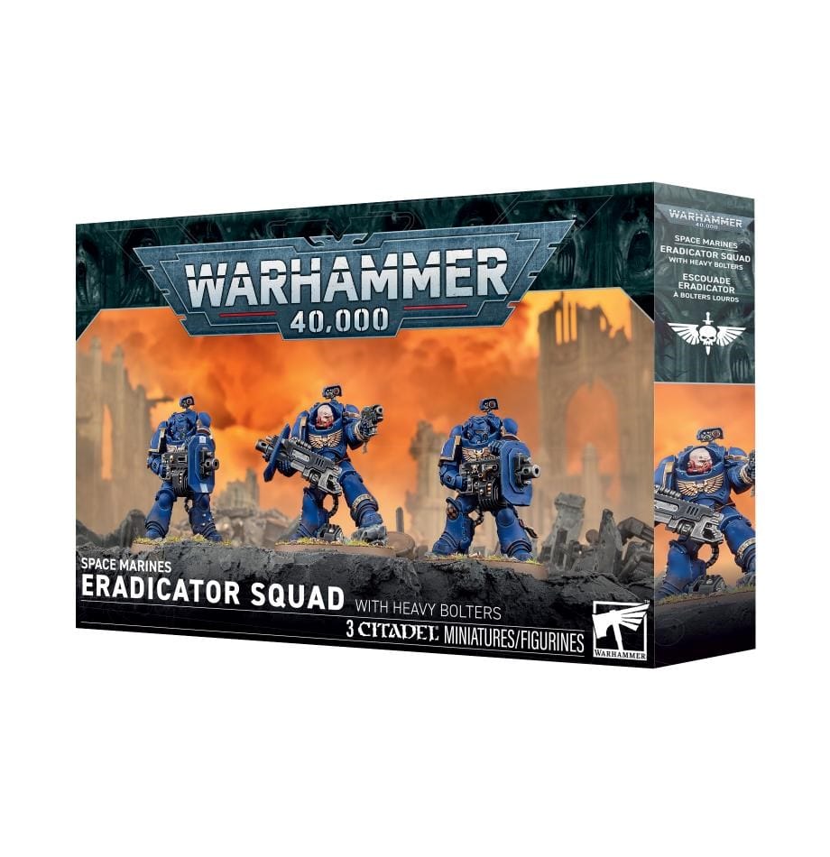 Games Workshop Miniatures Warhammer 40k - Space Marines - Eradicator Squad with Heavy Bolters (Preorder from 19/09/2026) (03/10/2026 Release)