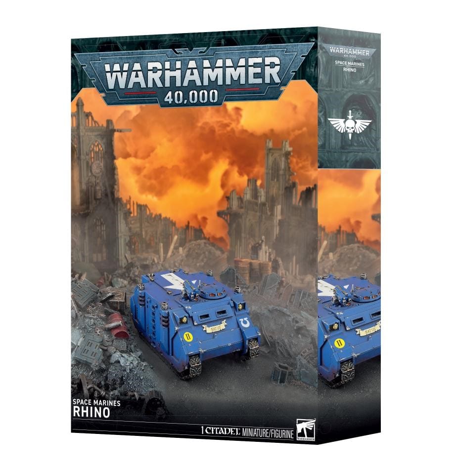 Games Workshop Miniatures Warhammer 40k - Space Marines - Rhino (Preorder from 19/09/2026) (03/10/2026 Release)