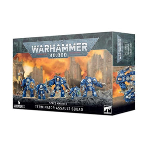 Games Workshop Miniatures Warhammer 40k - Space Marines - Terminator Assault Squad