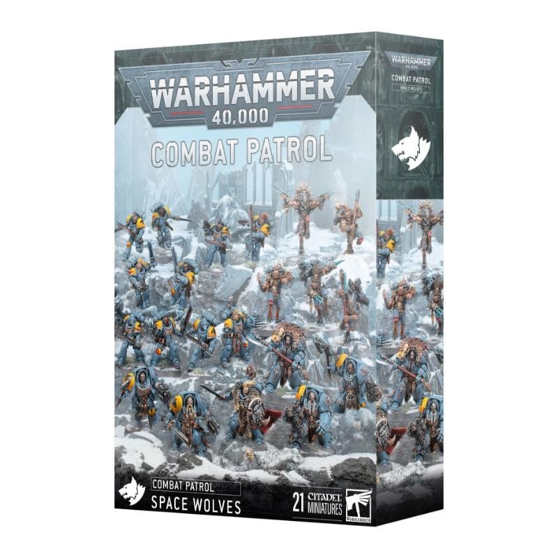 Games Workshop Miniatures Warhammer 40k - Space Wolves - Combat Patrol (Preorder - 09/08/2025 Release)