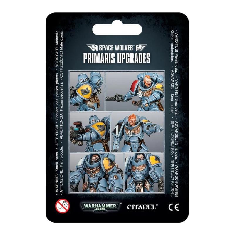 Games Workshop Miniatures Warhammer 40K - Space Wolves - Primaris Upgrades (Blister)