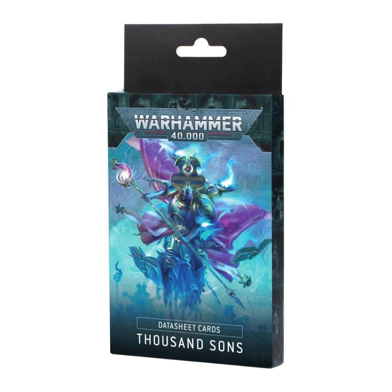 Games Workshop Miniatures Warhammer 40k - Thousand Sons - Datasheet Cards (Preorder - 31/05/2025 Release)